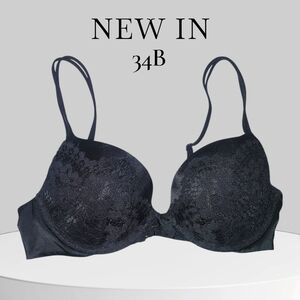 Victoria's Secret Midnight Black Lace Bra